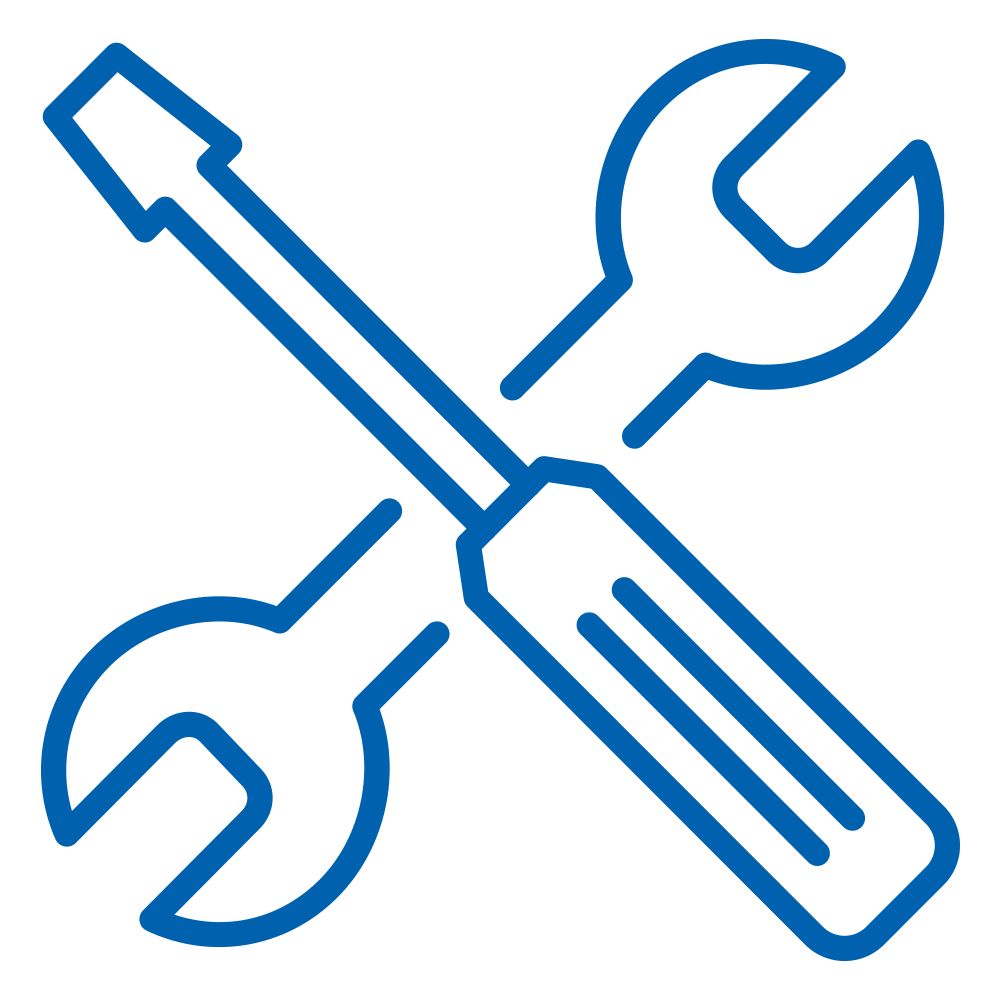 Technician repairing LED and LCD TV at home